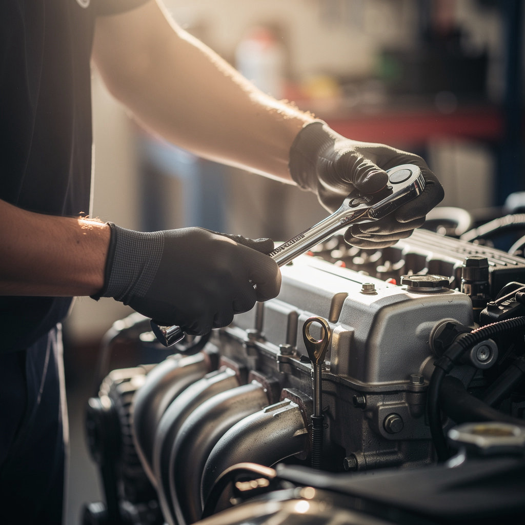 HI-TECH AUTO professional mechanic performing quality auto repair service in San Diego